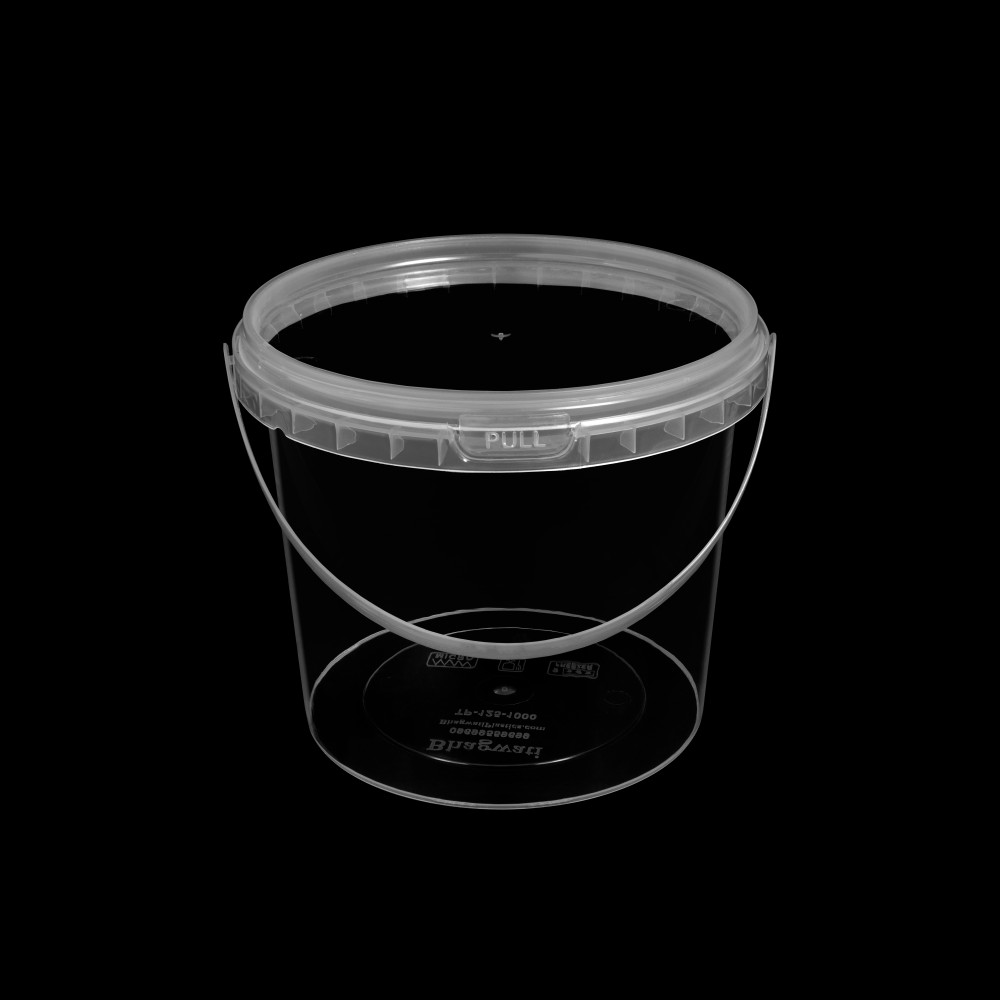 Round 1000ml Tamper Proof Container